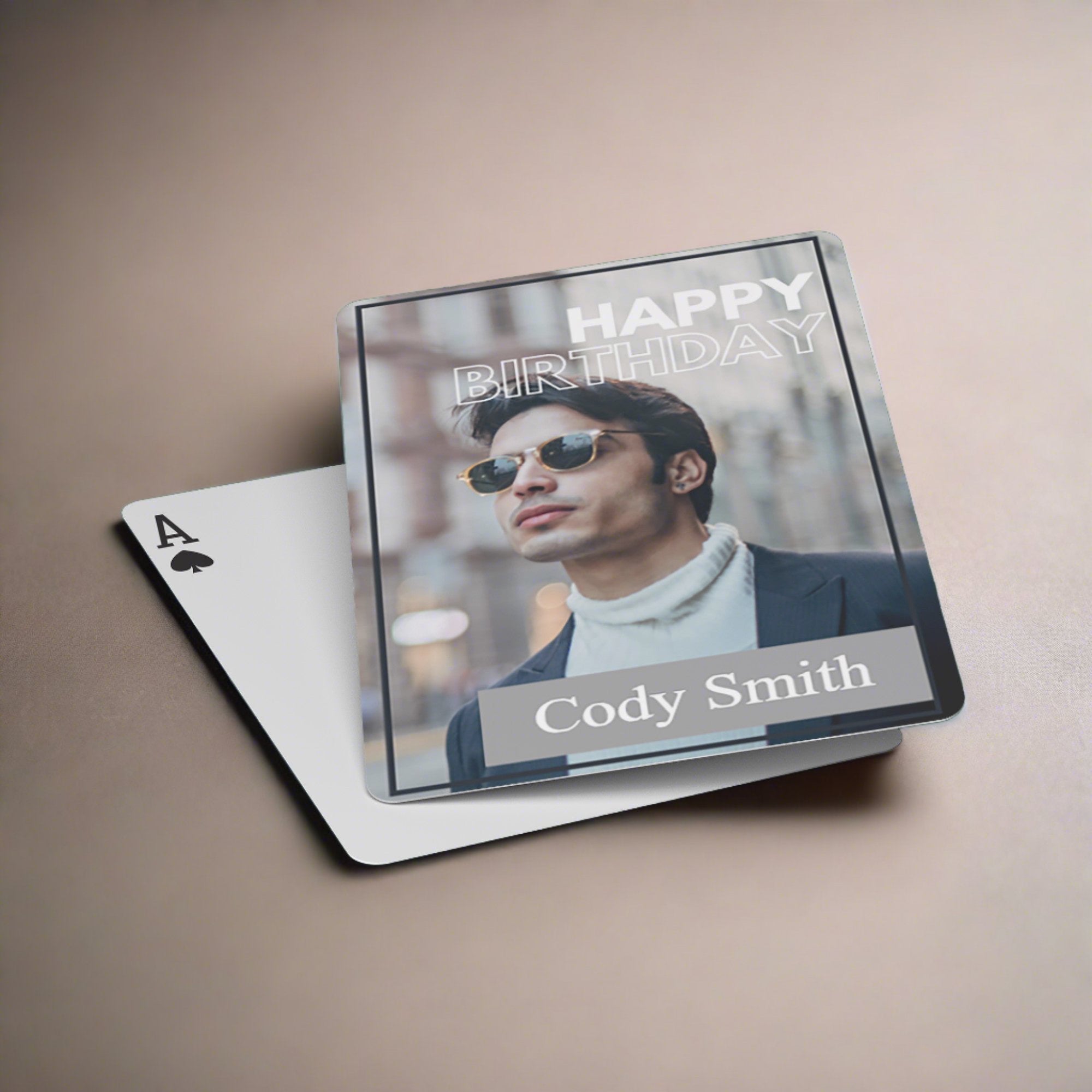 BIRTHDAY PLAYING CARDS Symbolize It