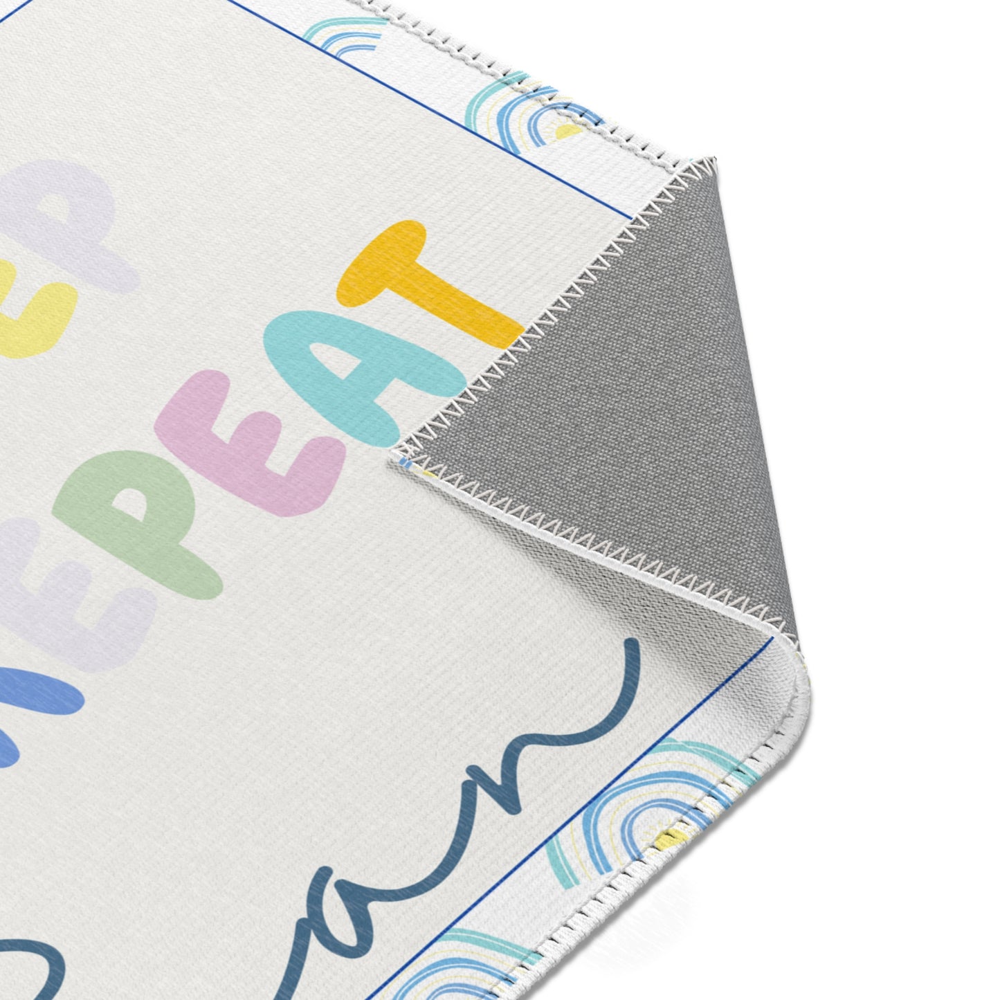Area Rugs - Playroom Quotes Personalized Area Mats