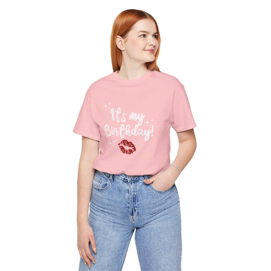 Unisex Jersey Short Sleeve Tee Birthday Design 5