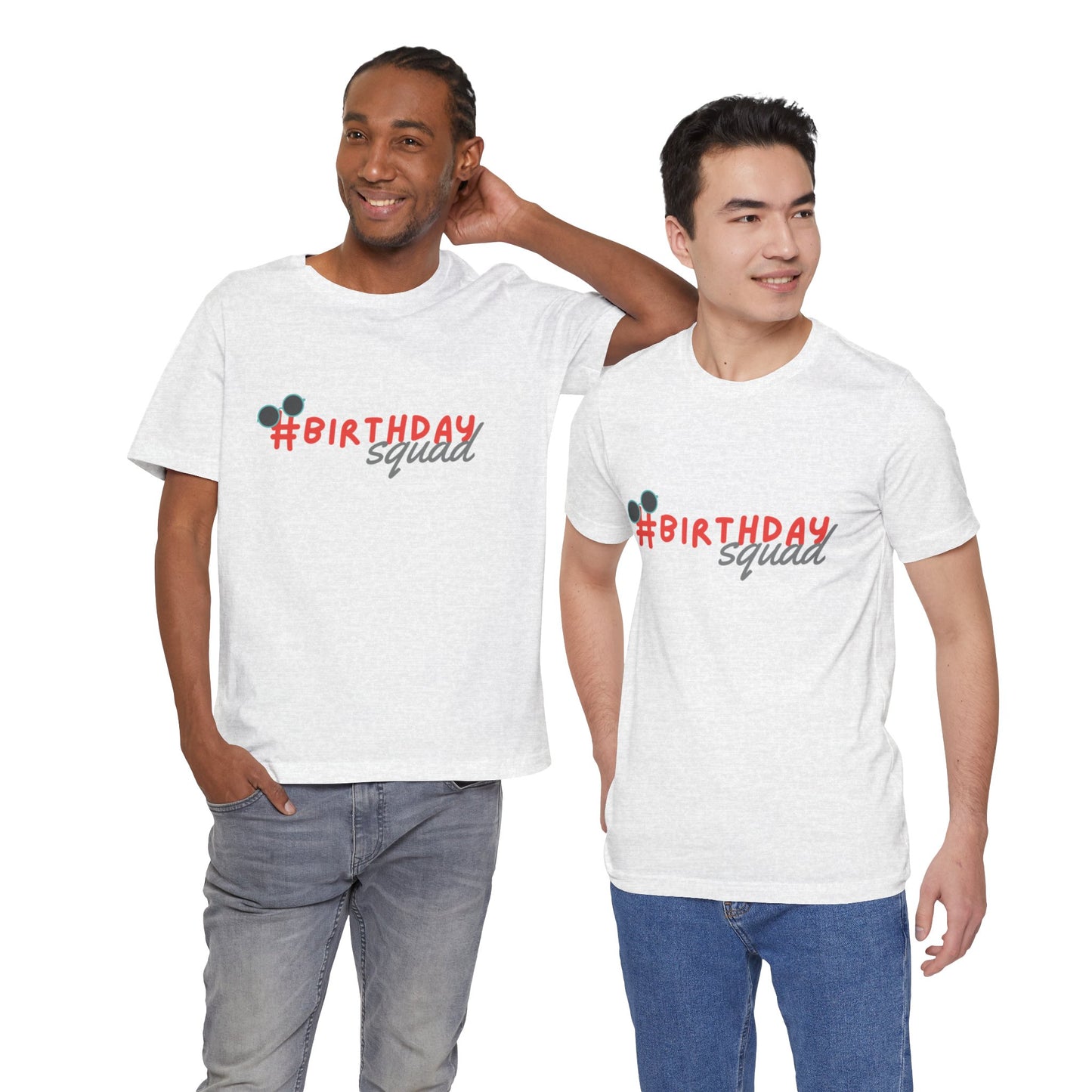 Unisex Jersey Short Sleeve Tee Birthday Design 3