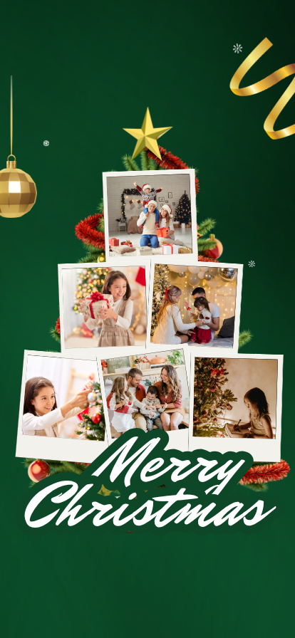 Christmas Greeting Digital Template 10
