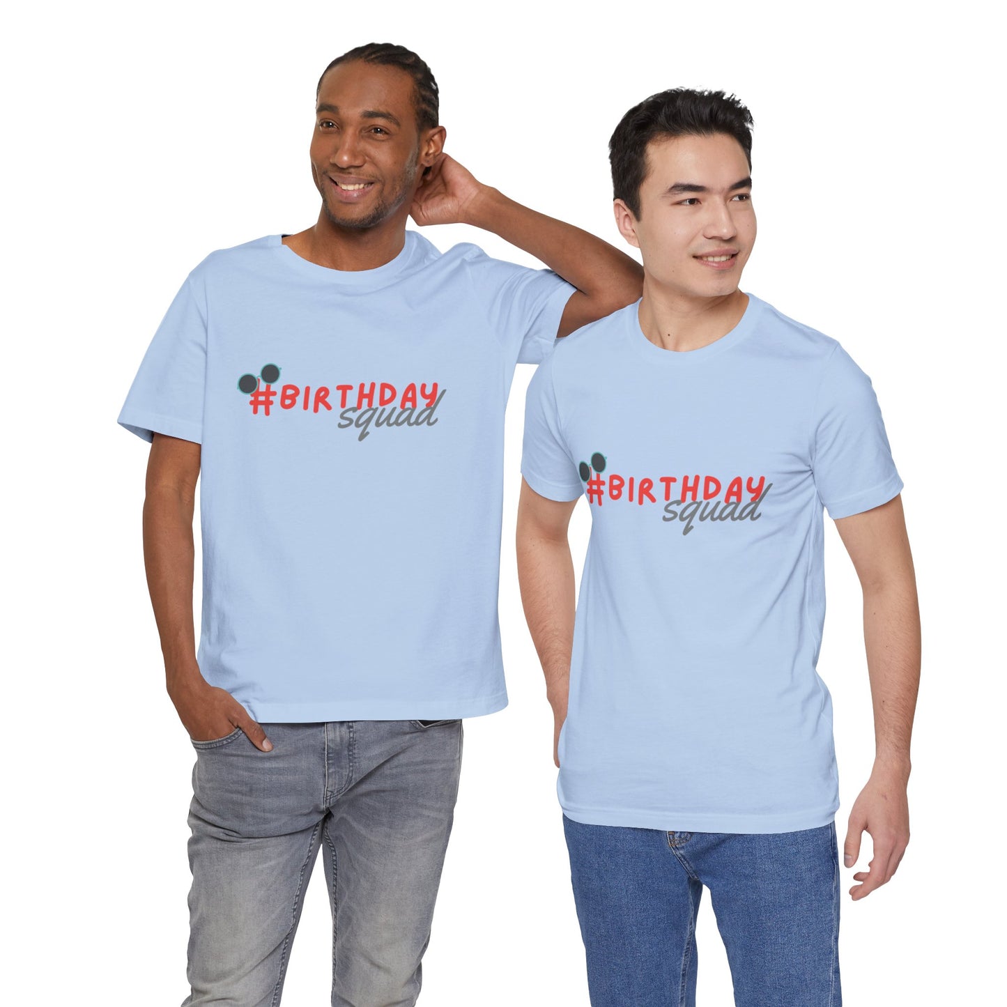 Unisex Jersey Short Sleeve Tee Birthday Design 3