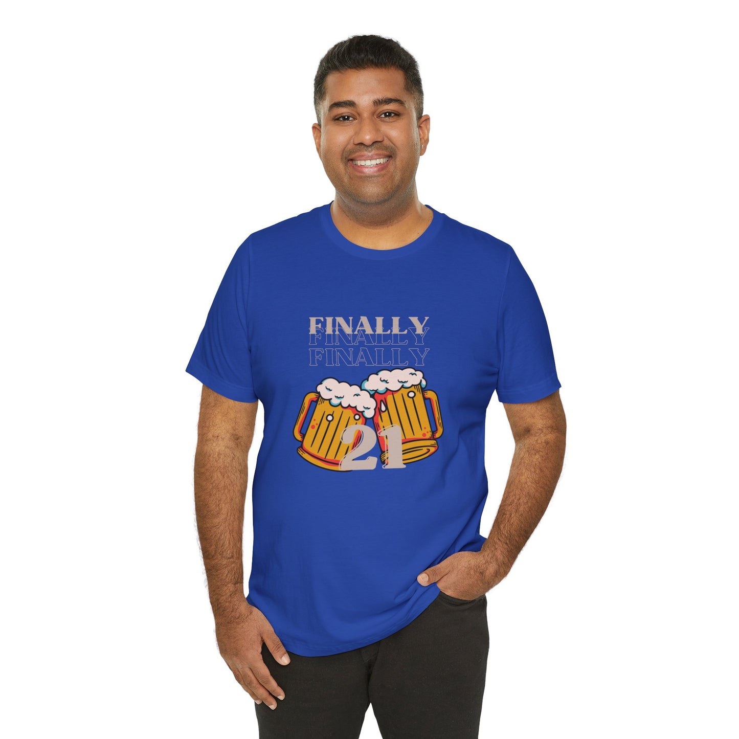 Unisex Jersey Short Sleeve Tee Birthday Design 1