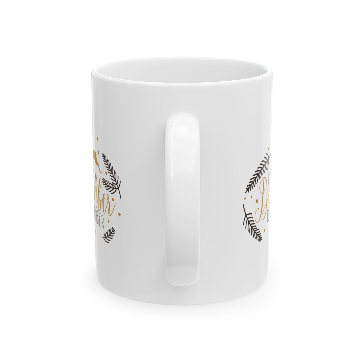 Ceramic Mug (11oz White) - Christmas Design 2024 - December to Remember