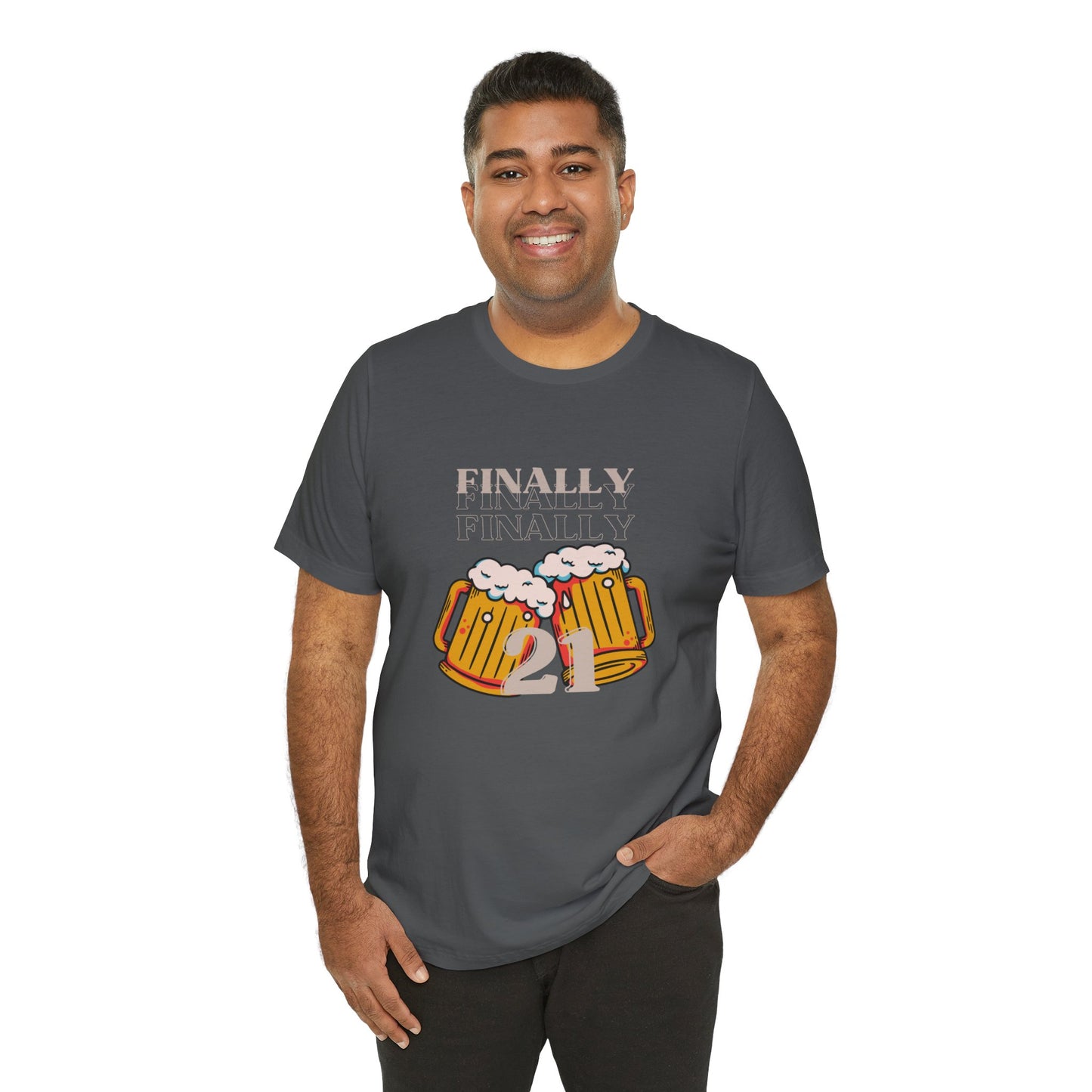 Unisex Jersey Short Sleeve Tee Birthday Design 1
