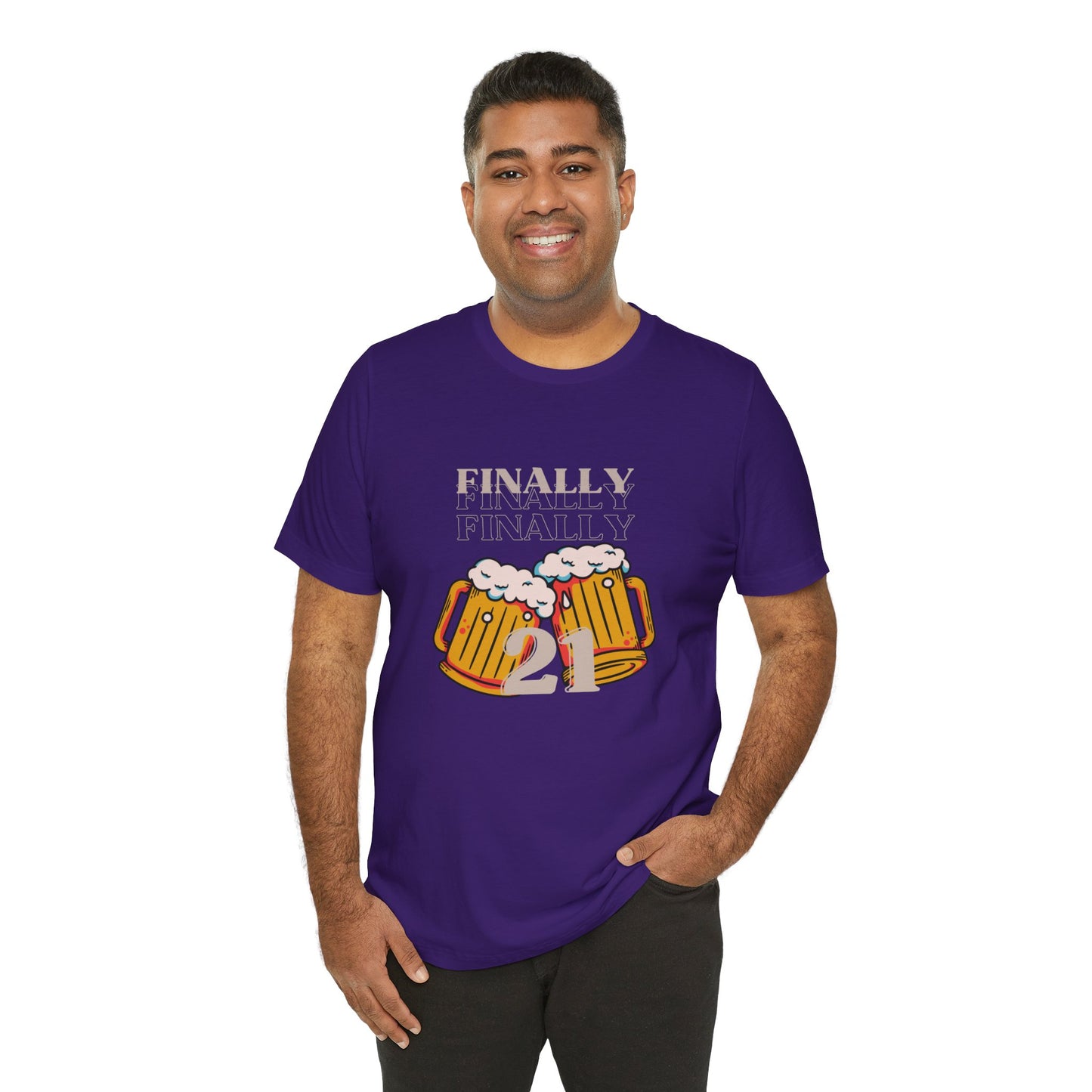Unisex Jersey Short Sleeve Tee Birthday Design 1