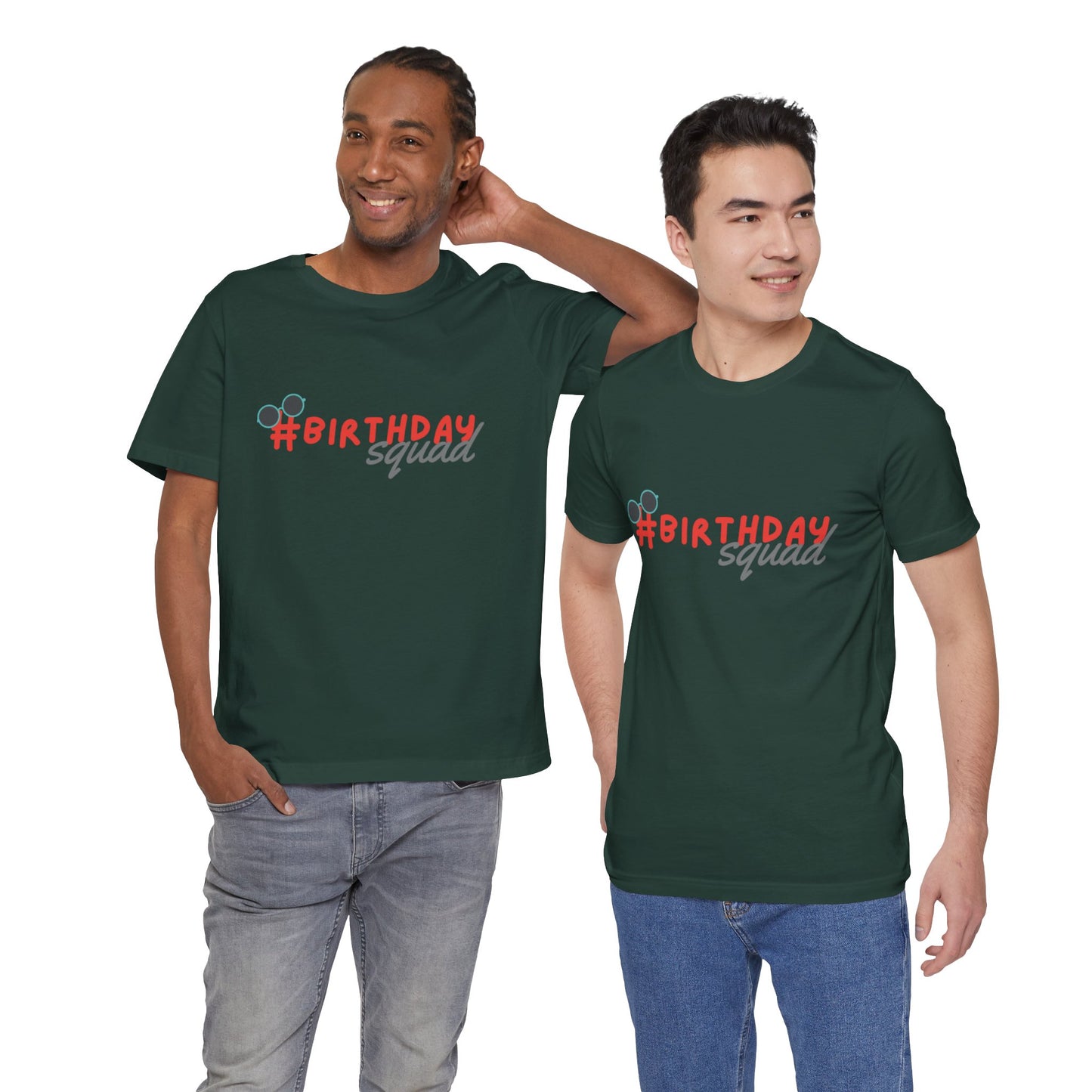 Unisex Jersey Short Sleeve Tee Birthday Design 3
