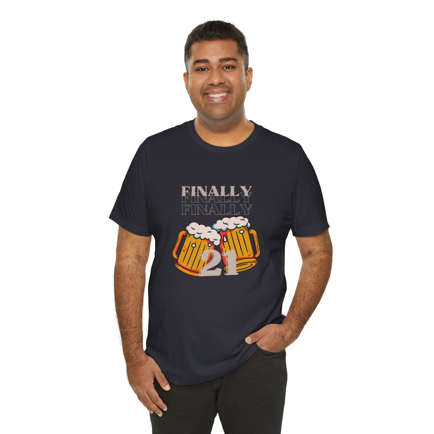 Unisex Jersey Short Sleeve Tee Birthday Design 1