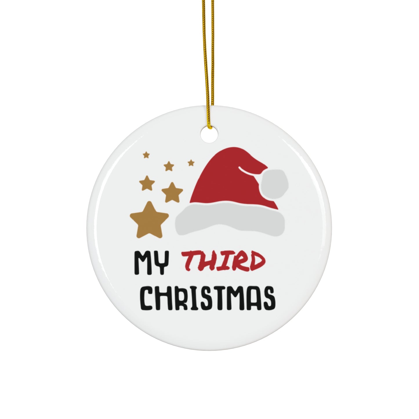 Ceramic Ornament - My # Christmas 2