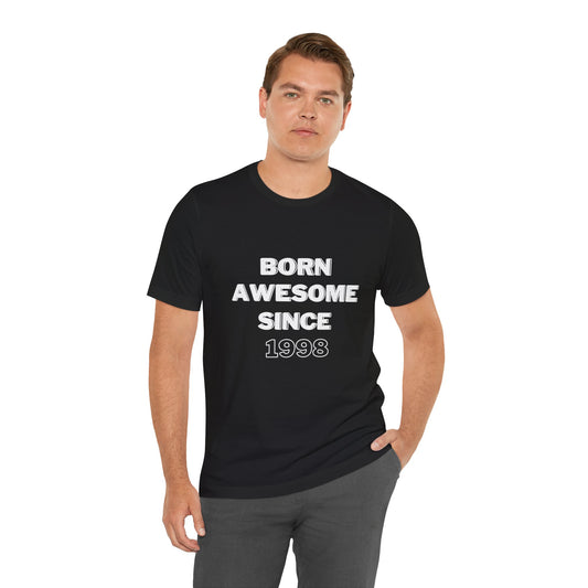 Unisex Jersey Short Sleeve Tee Birthday Design 7
