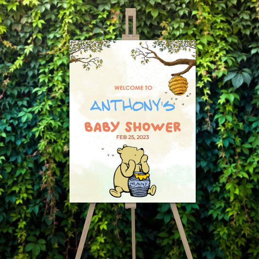 FOAM BOARD 18x24 BABY SHOWER DESIGN #9