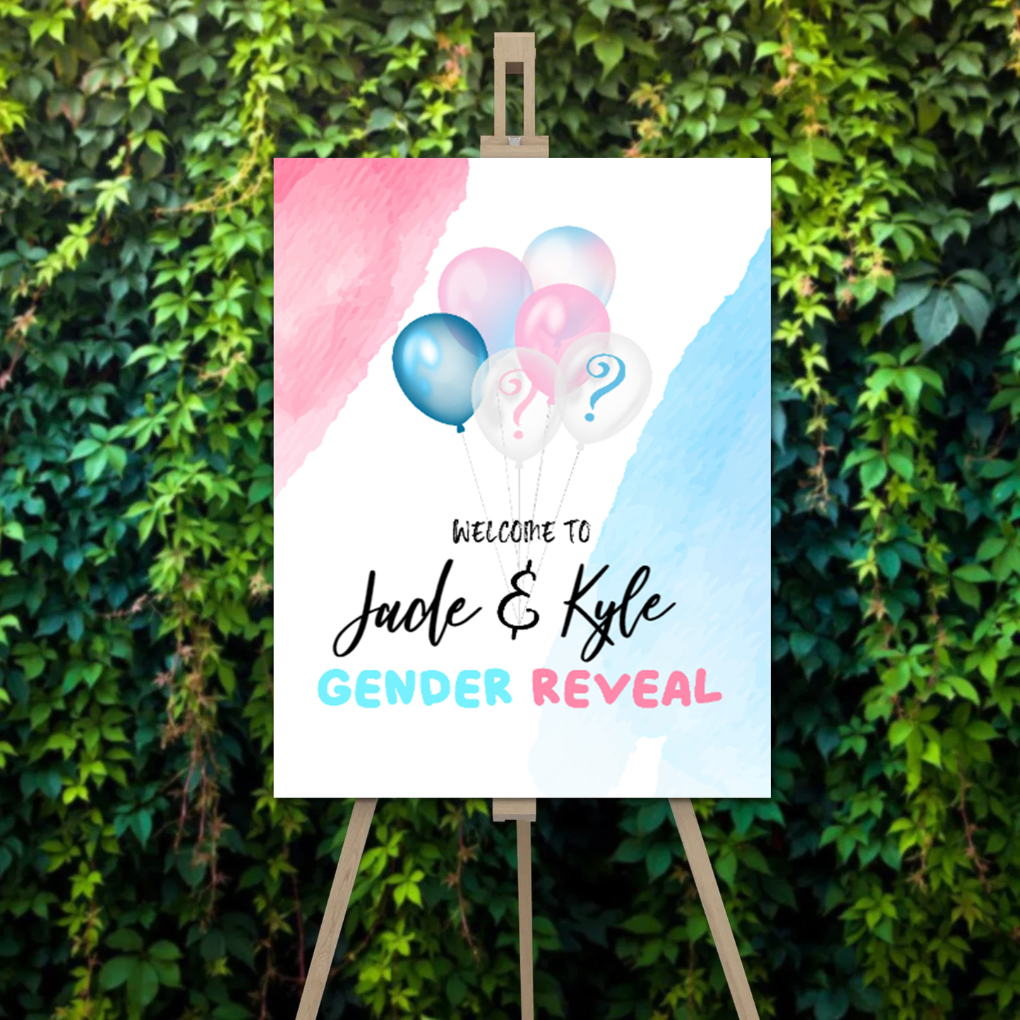 FOAM BOARD 18x24 NEW BABY DESIGN 1