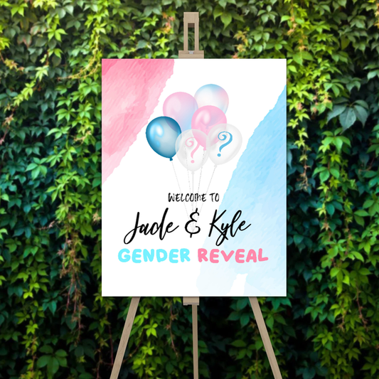 FOAM BOARD 18x24 NEW BABY DESIGN 1