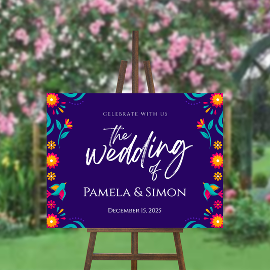 FOAM BOARD 18x24 WEDDING DESIGN 11