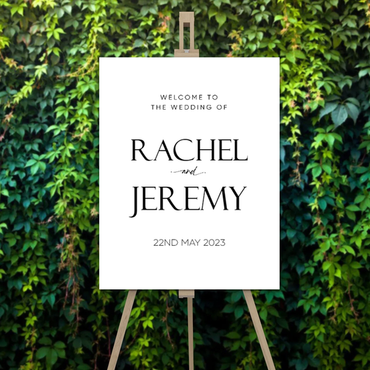 FOAM BOARD 18x24 WEDDING DESIGN 13