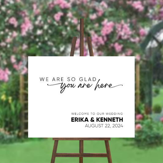 FOAM BOARD 18x24 WEDDING DESIGN 15