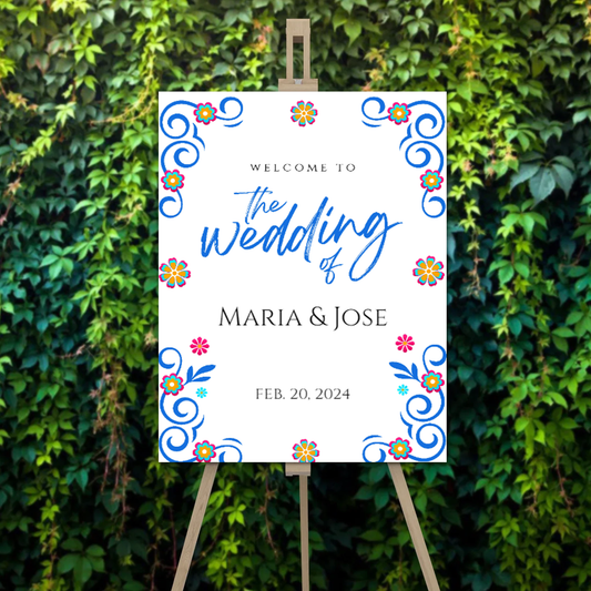 FOAM BOARD 18x24 WEDDING DESIGN 7