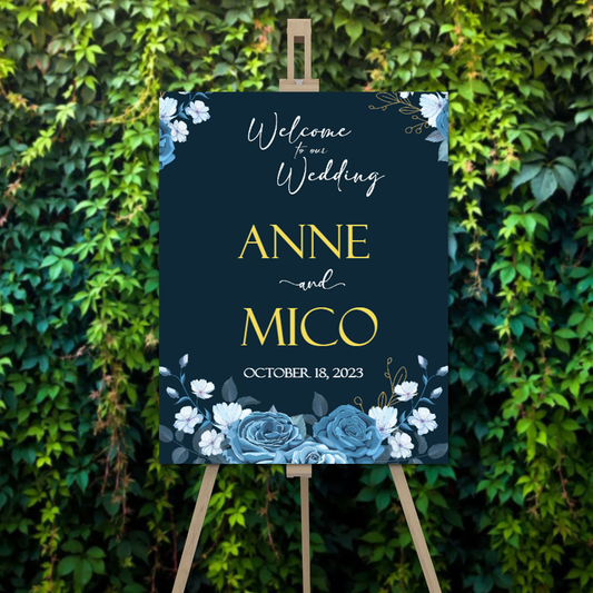 FOAM BOARD 18x24 WEDDING DESIGN 8