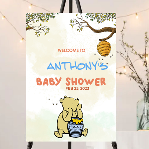 FOAM BOARD 24x36 BABY SHOWER DESIGN #9