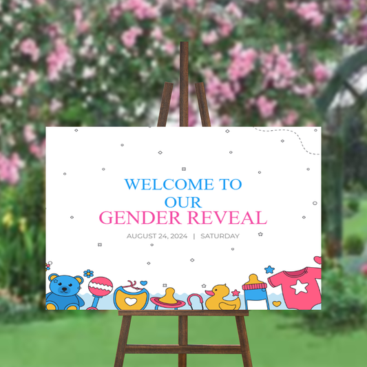 FOAM BOARD 24x36 NEW BABY DESIGN 3