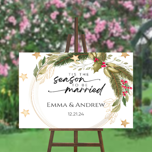 FOAM BOARD 24X36 WEDDING DESIGN #12