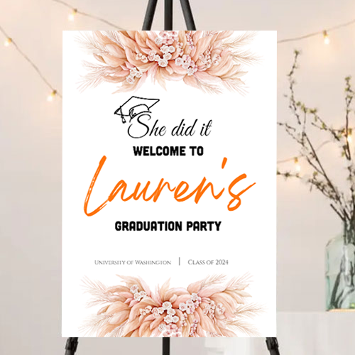 FOAM BOARD 24x36 GRADUATION DESIGN 3