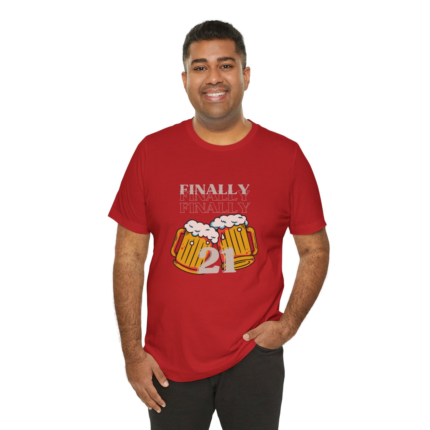 Unisex Jersey Short Sleeve Tee Birthday Design 1