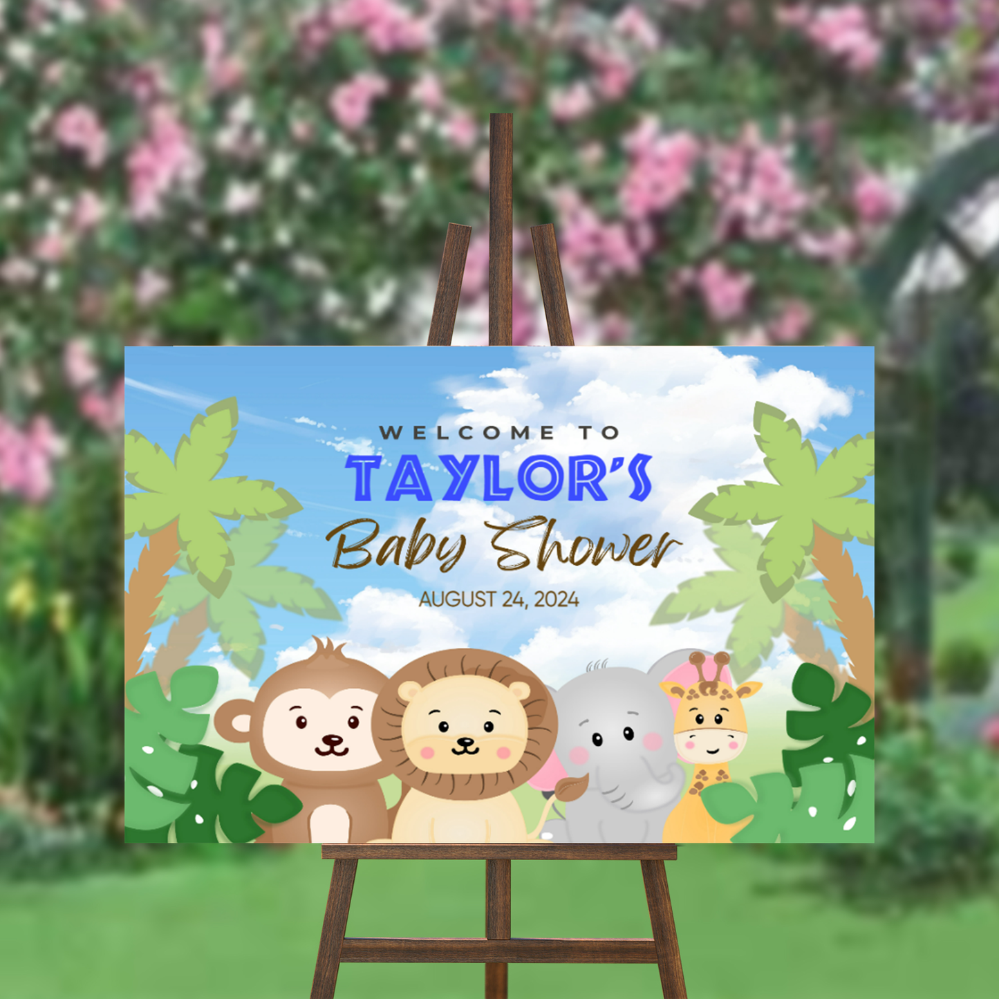 FOAM BOARD 24x36 BABY SHOWER DESIGN #12