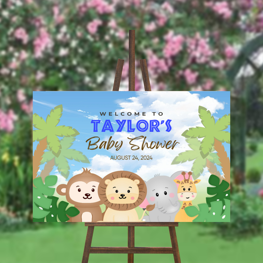 FOAM BOARD 24x36 BABY SHOWER DESIGN #12