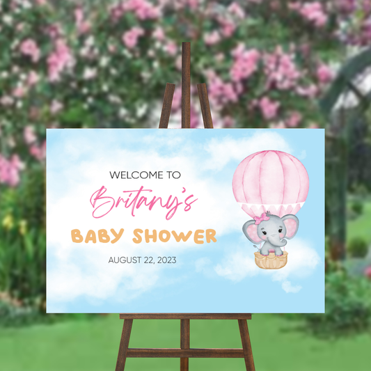 FOAM BOARD 24x36 BABY SHOWER DESIGN #2
