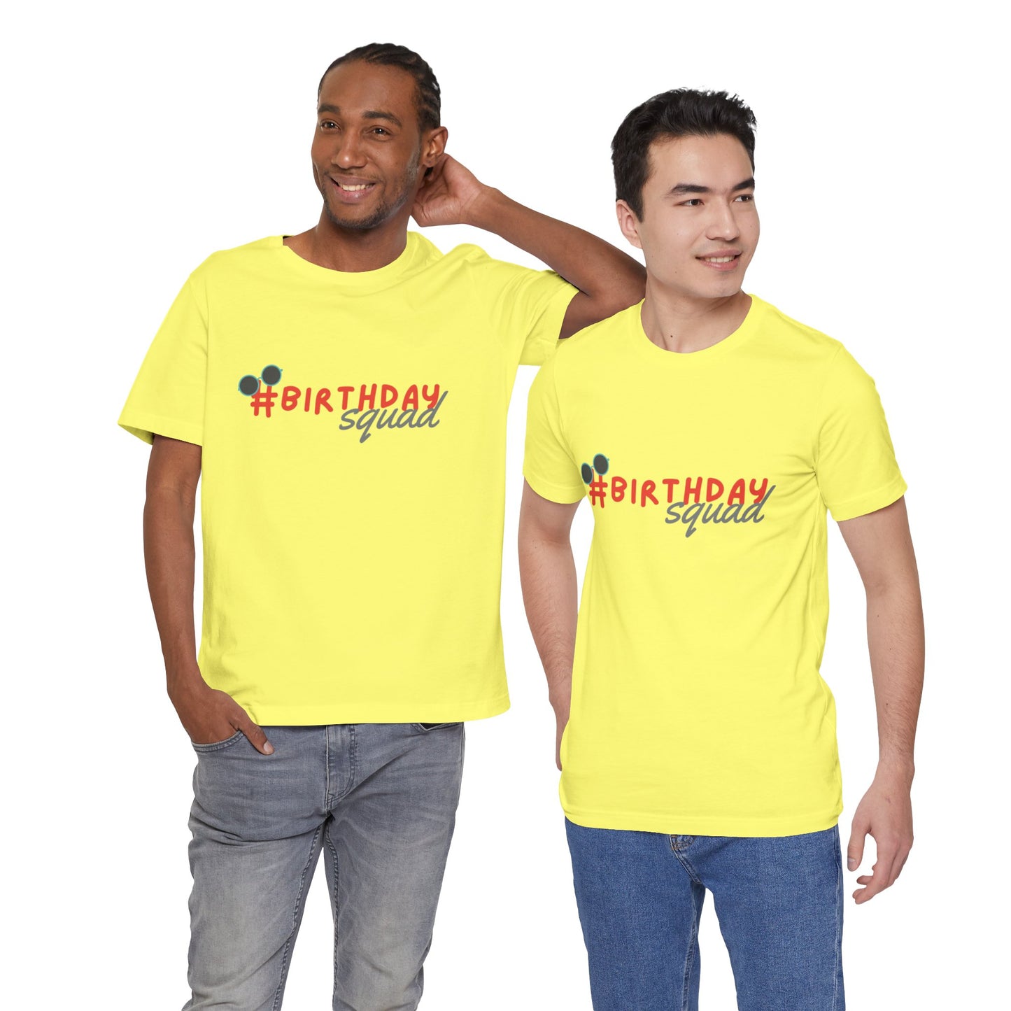 Unisex Jersey Short Sleeve Tee Birthday Design 3