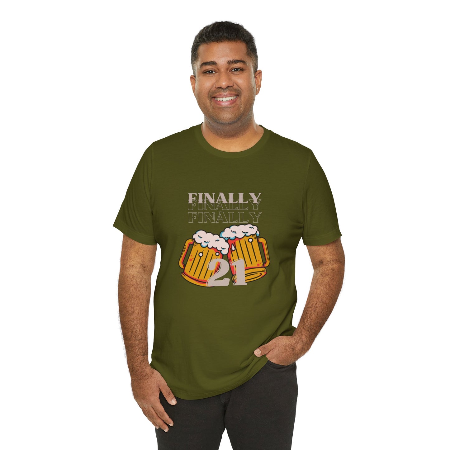 Unisex Jersey Short Sleeve Tee Birthday Design 1