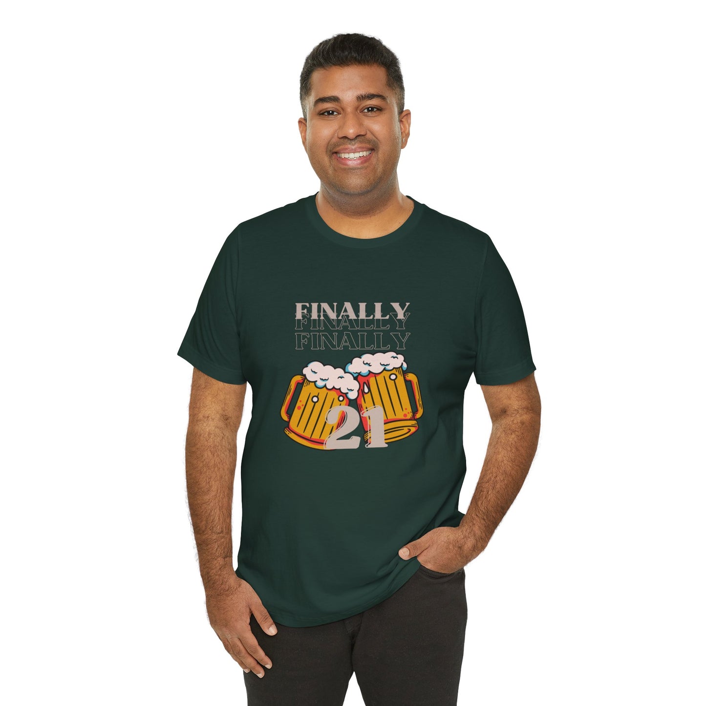 Unisex Jersey Short Sleeve Tee Birthday Design 1