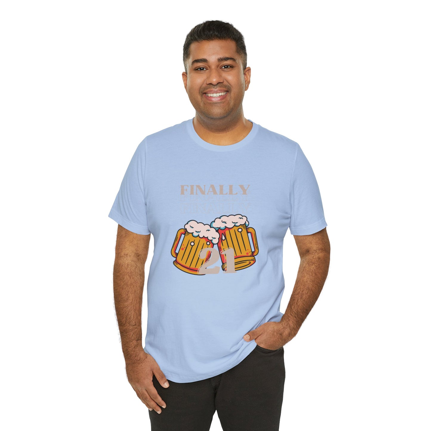 Unisex Jersey Short Sleeve Tee Birthday Design 1