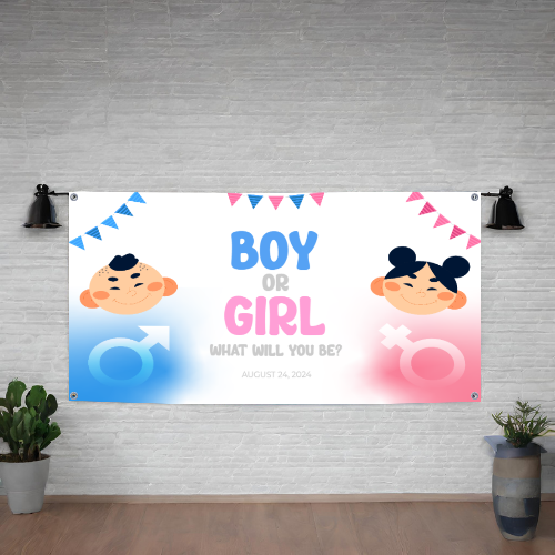 BANNER NEW BABY DESIGN