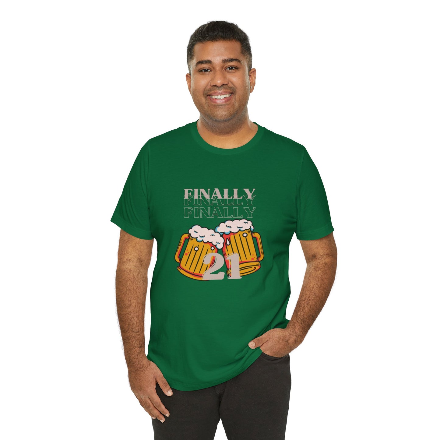 Unisex Jersey Short Sleeve Tee Birthday Design 1