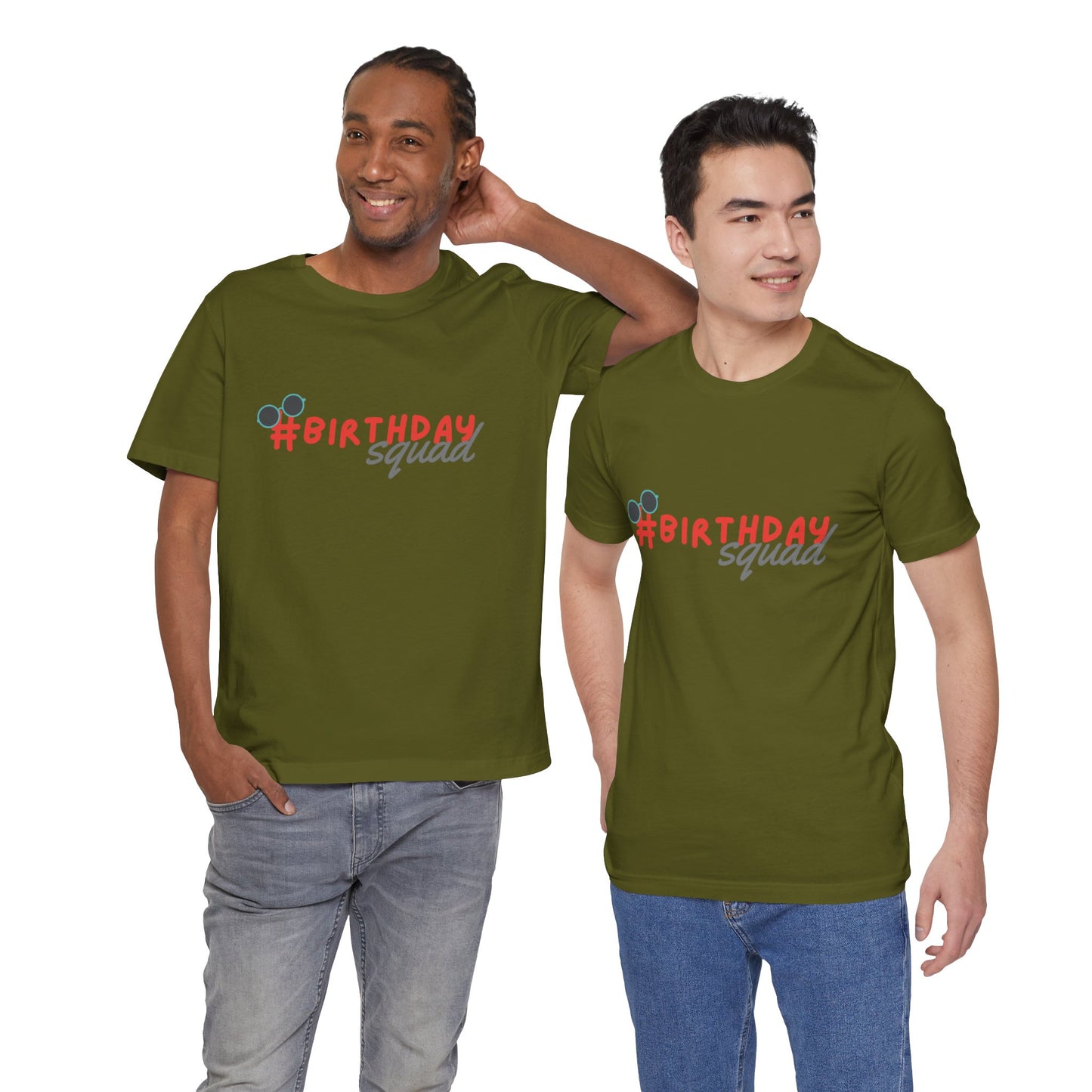 Unisex Jersey Short Sleeve Tee Birthday Design 3