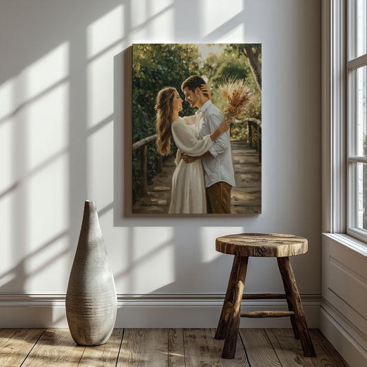 CANVAS 24x36 UPLOAD PORTRAIT (Oil Painting Style)