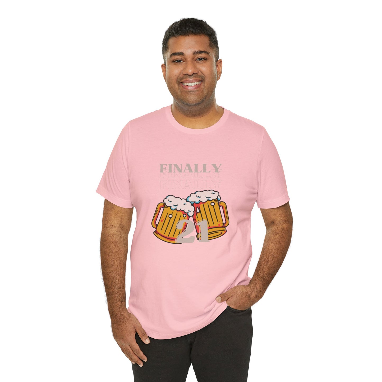 Unisex Jersey Short Sleeve Tee Birthday Design 1