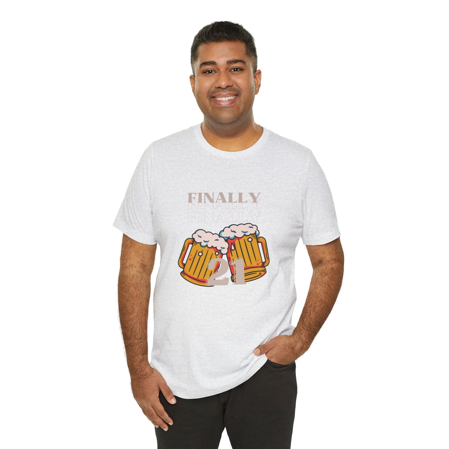 Unisex Jersey Short Sleeve Tee Birthday Design 1