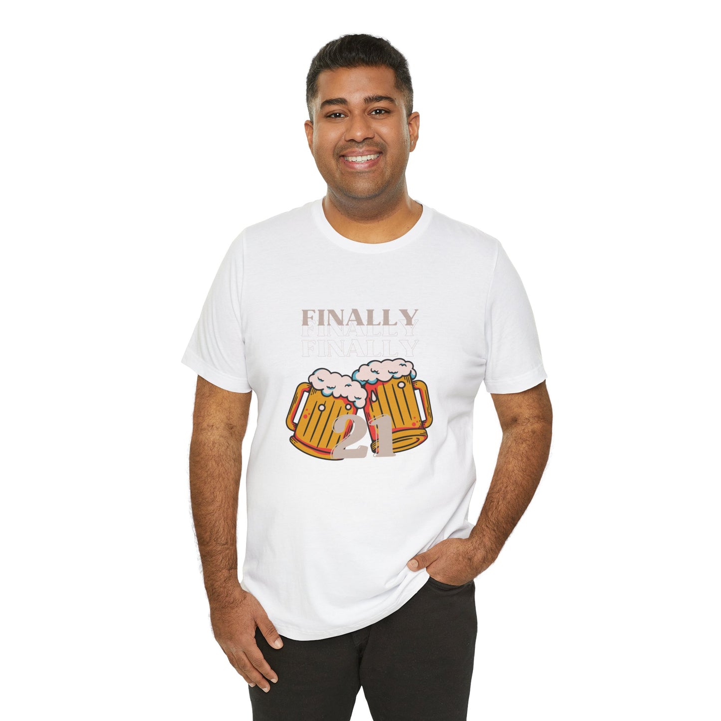 Unisex Jersey Short Sleeve Tee Birthday Design 1
