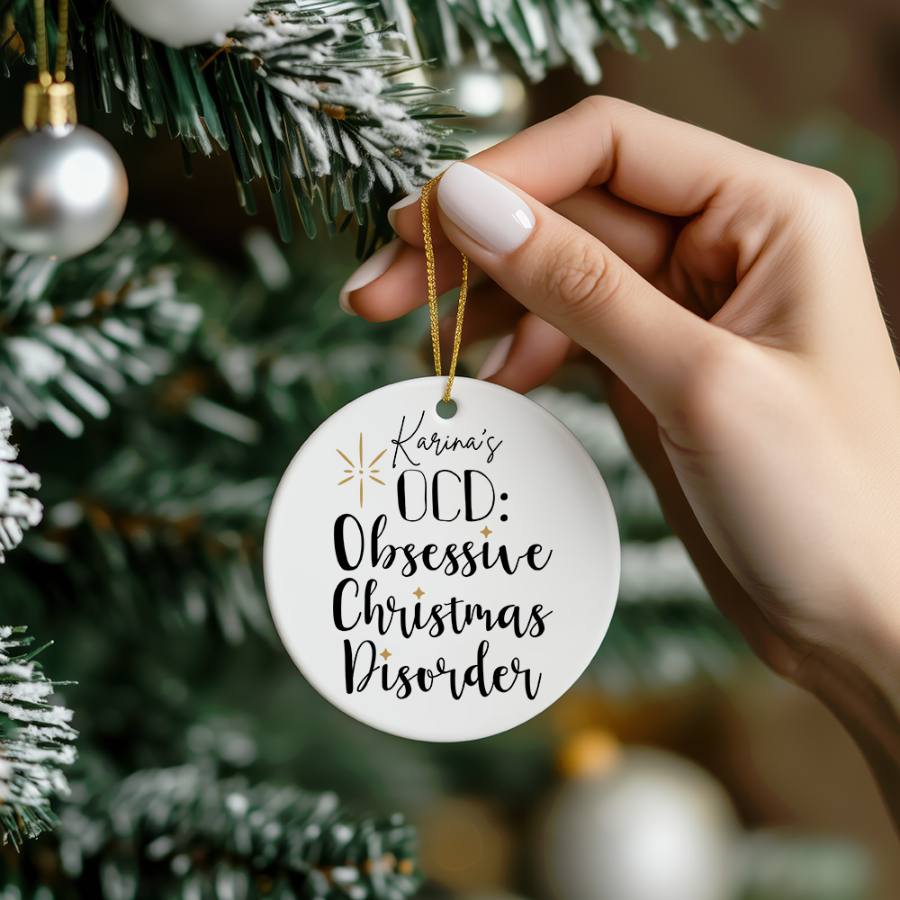 Ceramic Ornament - OCD