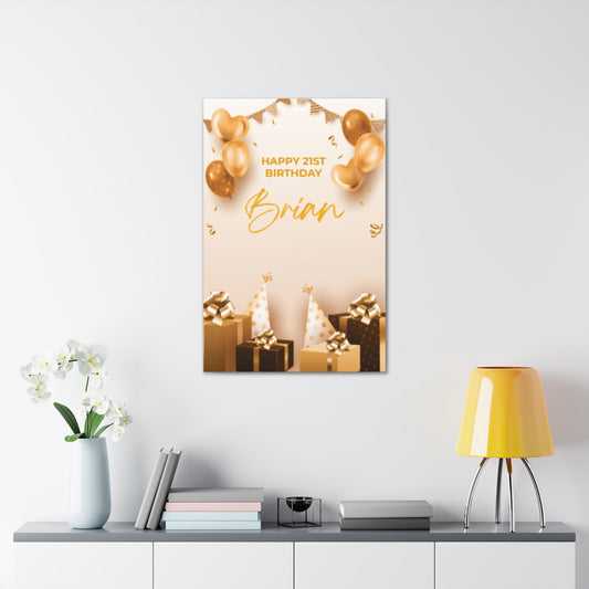 CANVAS 24X36 BIRTHDAY DESIGN #11