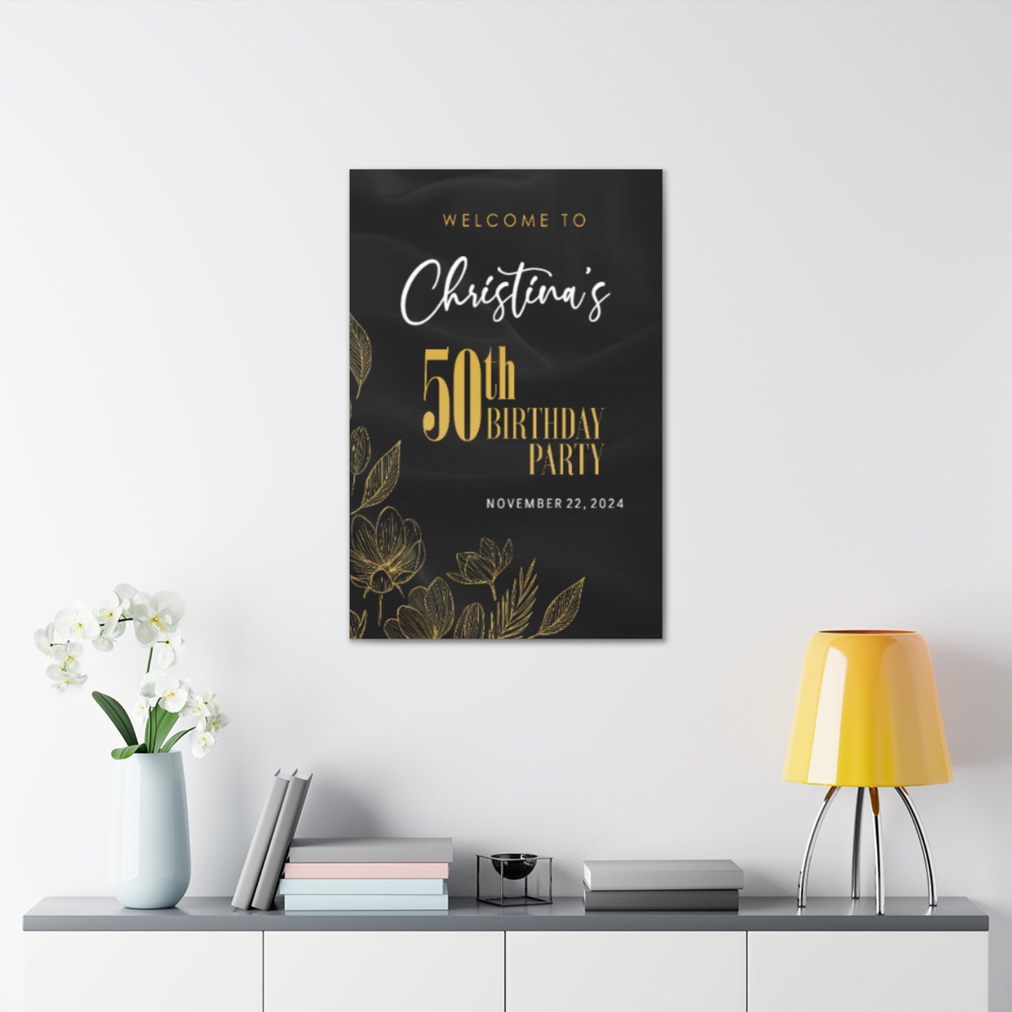 CANVAS 24X36 BIRTHDAY DESIGN #14