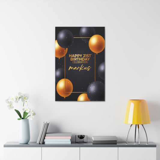 CANVAS 24X36 BIRTHDAY DESIGN #5
