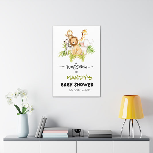 CANVAS 24x36 BABY SHOWER DESIGN #8
