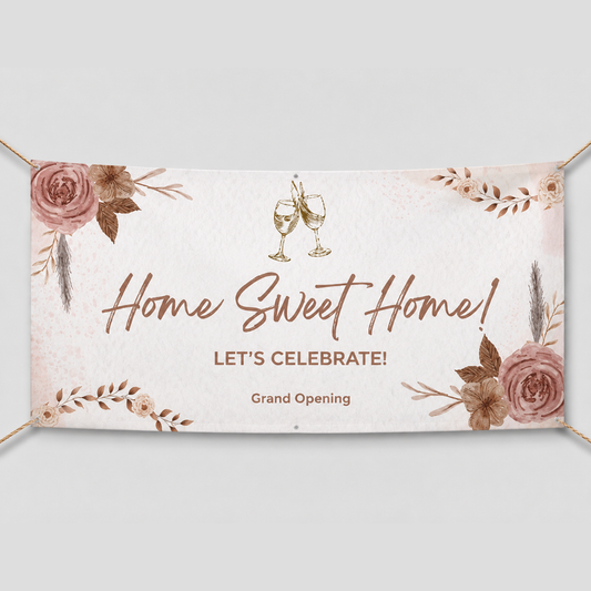 BANNER FLORAL DESIGN #7