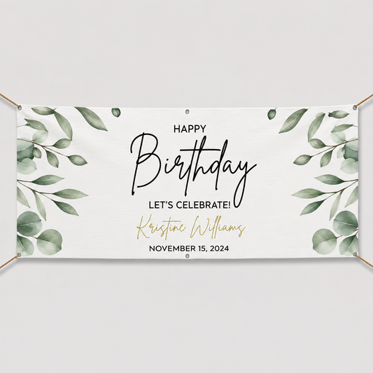 BANNER FLORAL DESIGN #6