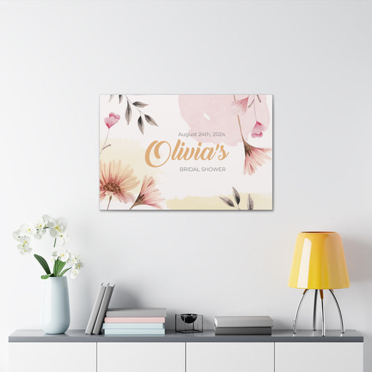 CANVAS 24X36 BRIDAL SHOWER DESIGN #2