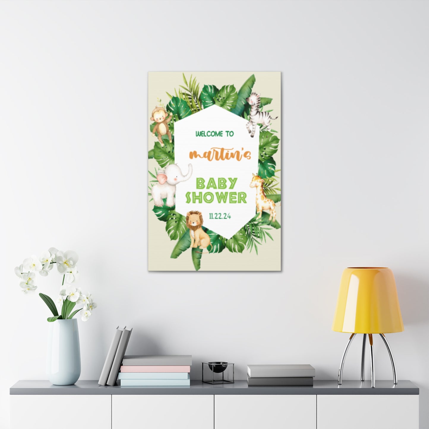 CANVAS 24x36 BABY SHOWER DESIGN #10
